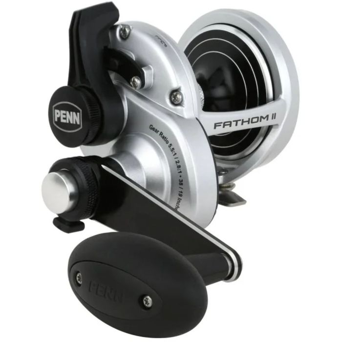 Penn Fathom II Lever Drag 2-Speed 15XNLD2 Multiplying Reel, Right Hand 3