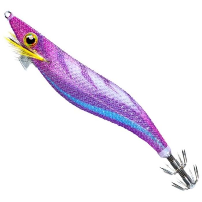 Pilker EGI Shimano Sephia Clinch Jet Boost Shallow, Purpe UV, 3.5 Gou, 17g