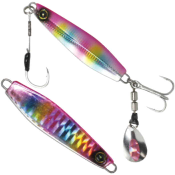 Pilker Hayabusa Jack Eye Makimaki Sagoshi SP, UV Pink Candy, 6.2cm, 30g