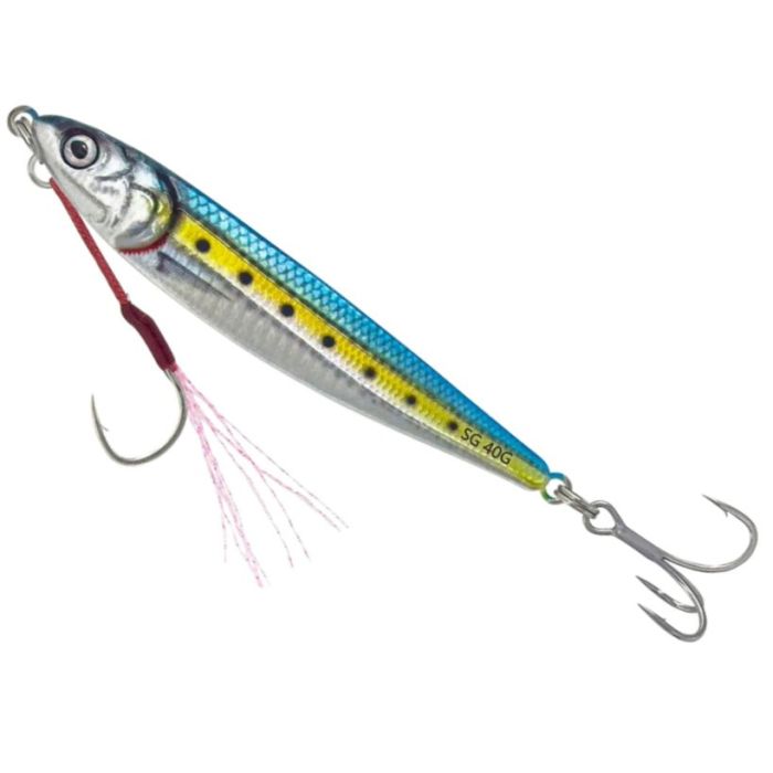 Savage Gear 3D Anchovy Jig, Blue Sardine, 8.70cm, 40g