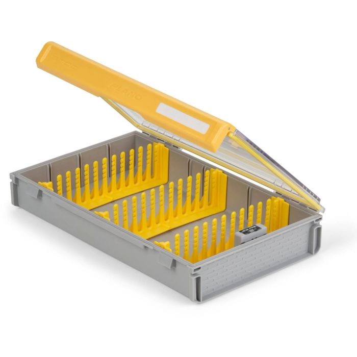 Lure Box Plano Edge Spinner Bait Box 3700ID, Yellow/Clear, 35.60x22.90x4.80cm 2