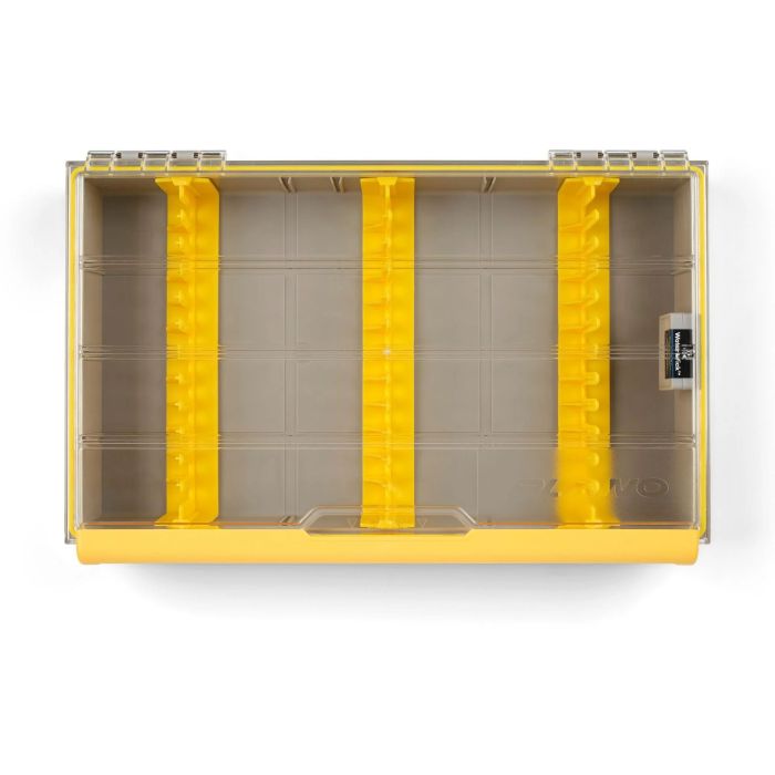 Lure Box Plano Edge Spinner Bait Box 3700ID, Yellow/Clear, 35.60x22.90x4.80cm 3