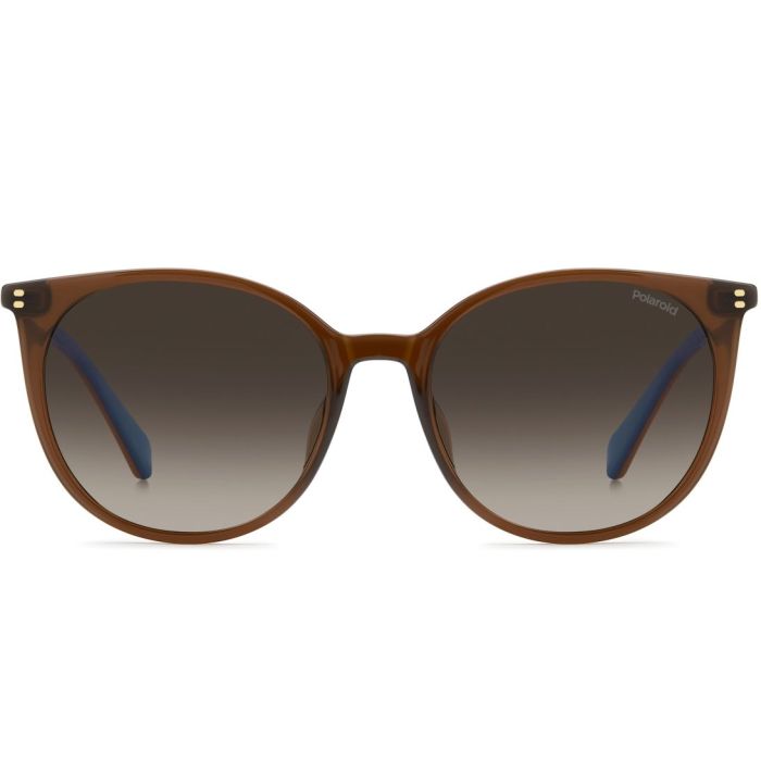 Polaroid PLD 4208/S/X 09Q/LA 55 Sunglasses, Brown/Brown 2