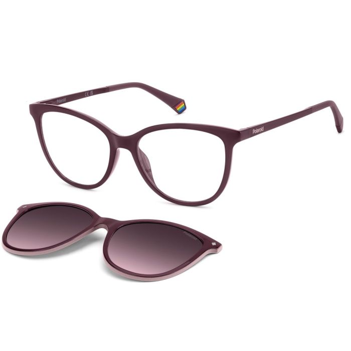 Polaroid PLD 6138/CS 0T7/XW 53 Sunglasses, Plum/Purple Gradient 2