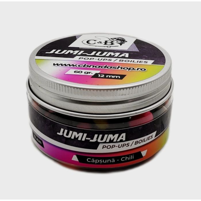 Pop-up C&B Jumi-Juma, Chili Strawberry, 12mm, 60g