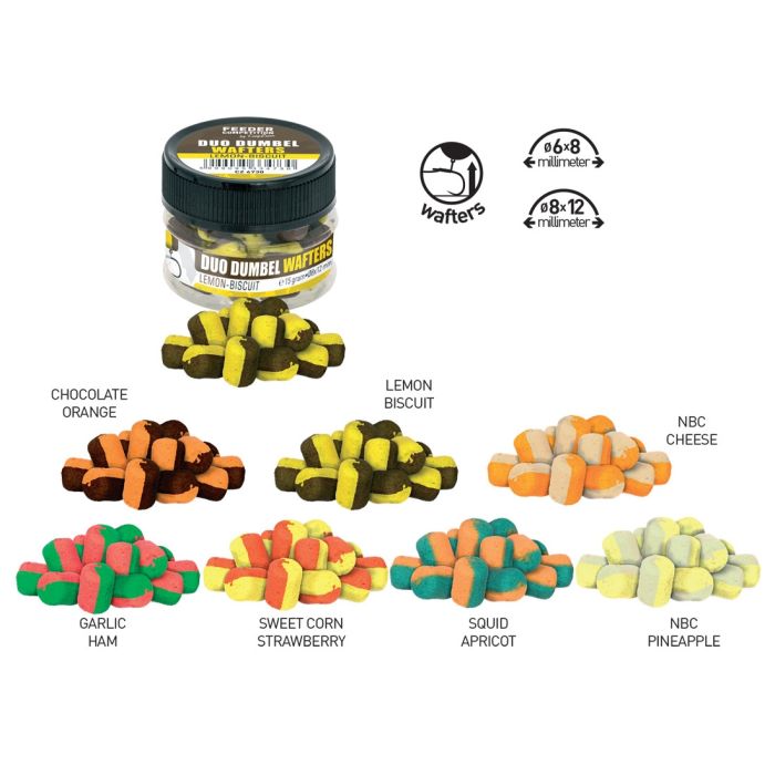 Pop-Up Critic Echilibrat Carp Zoom Wafters Duo Dumbel, 6x8mm, 15g