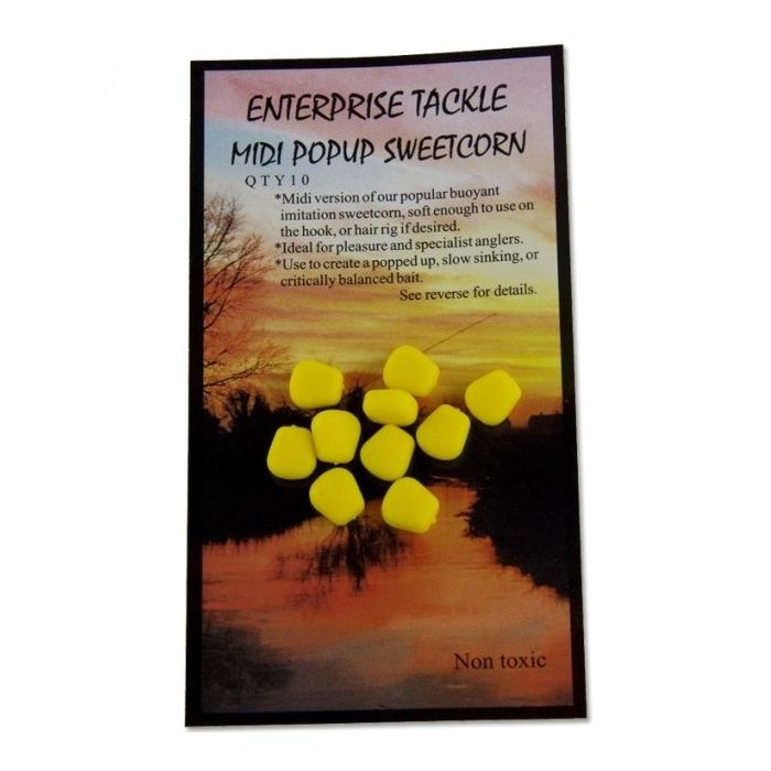 Porumb Artificial Flotant Enterprise Tackle Midi Pop-up Sweetcorn, 10 buc/plic