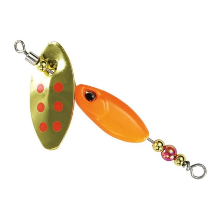 Duo Spearhead Ryuki Spinner Rotating Spoon, ACC0590 Fluorescence Orange, 3cm, 3.5g