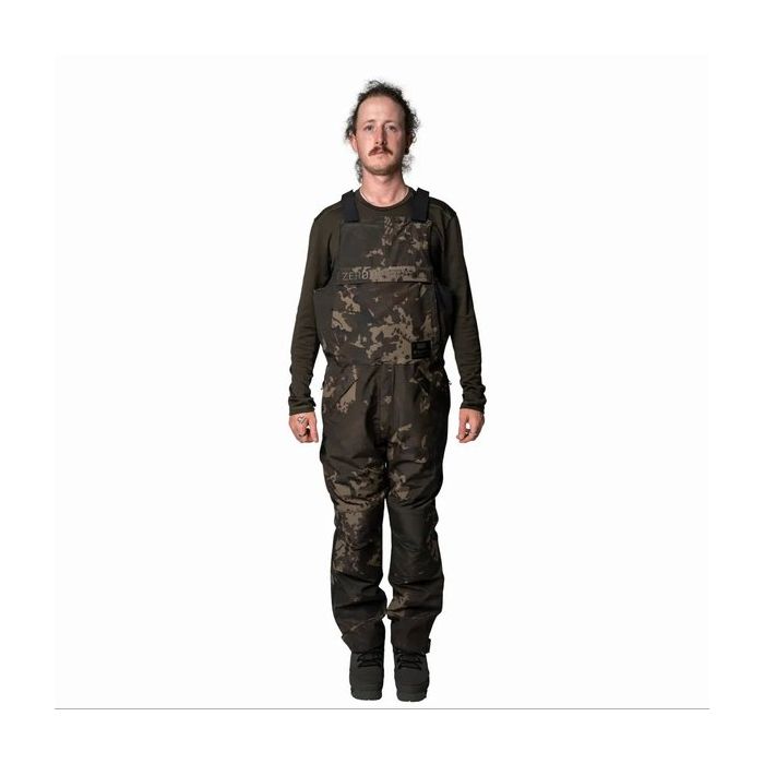 Salopeta Impermeabila Nash ZT Helluva Waterproof Bib and Brace, Camo 2