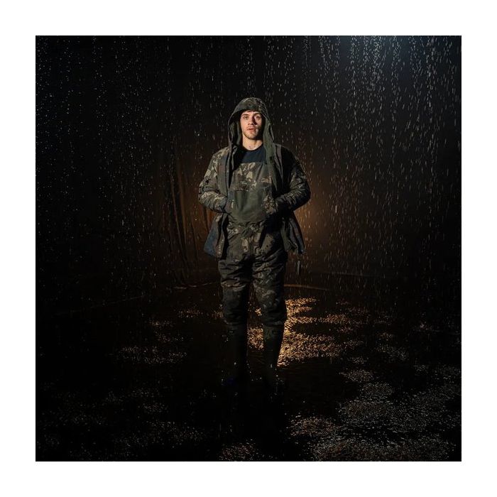Salopeta Impermeabila Nash ZT Helluva Waterproof Bib and Brace, Camo 13