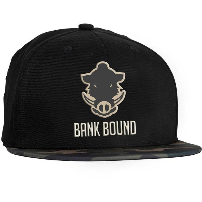 Prologic Bank Bound Flat Bill Cap Black/Camo
