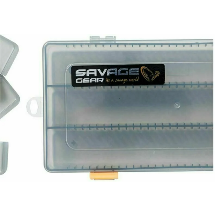 Set 2 Cutii Savage Gear Pentru Accesorii Smoke 23x11x3.5cm 2
