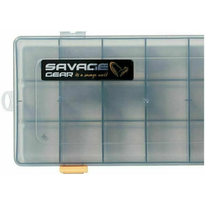 Set 2 Cutii Savage Gear Pentru Accesorii Smoke 23x11x3.5cm 3