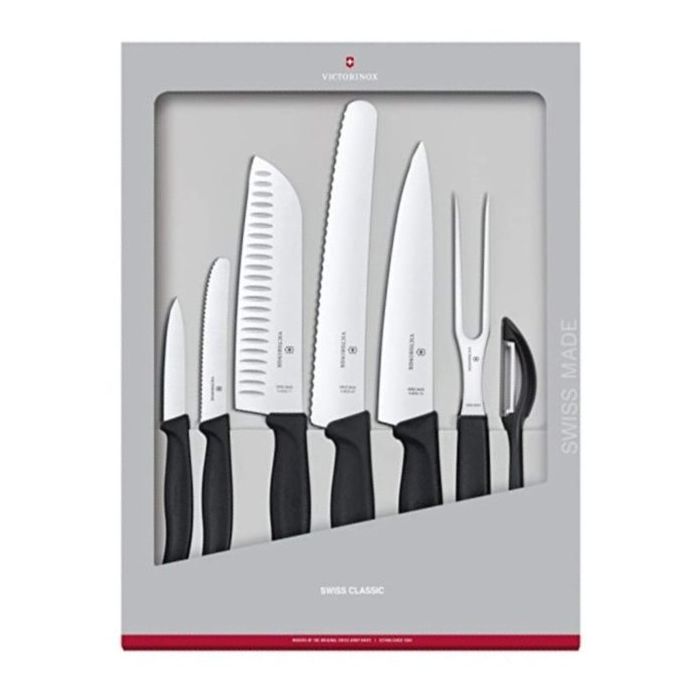 Victorinox Swiss Classic Kitchen Set, 7 pieces, 6.7133.7G, Black