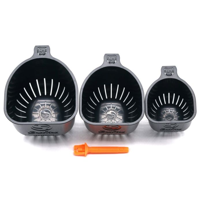 Set Cupe Guru Pentru Momeala Rapid Release Pole Cups, 3buc/pachet