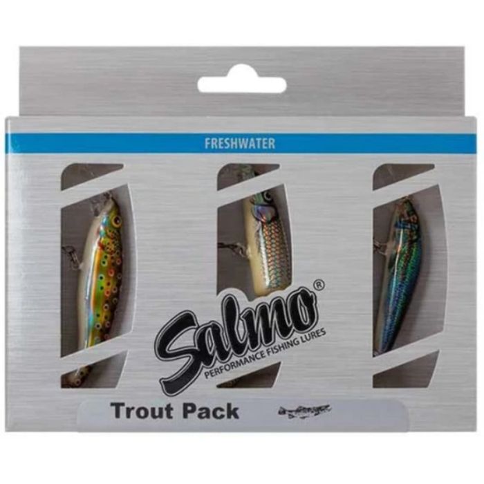 Set Voblere Salmo Trout Pack Floating, 3buc/set