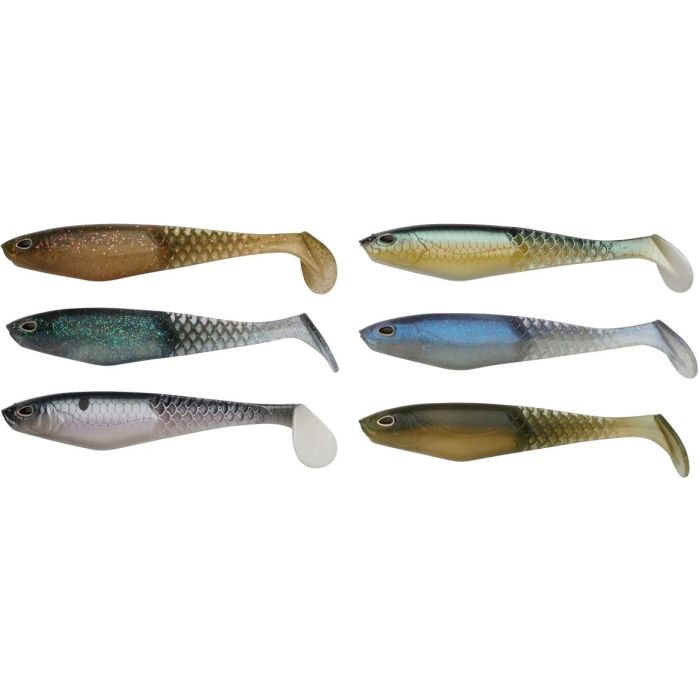 Set Shad Berkley PowerBait CullShad Mixpack Clearwater, 10cm, 8g, 6buc/plic