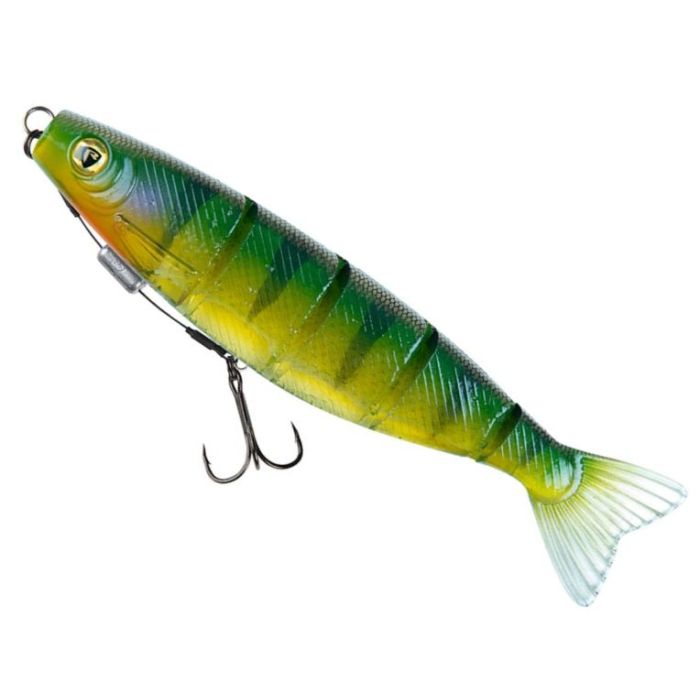 Rigged Shad FOX Rage Loaded Jointed Pro Shad, Color UV Stickleback, 18cm, 52g, No. 1/0