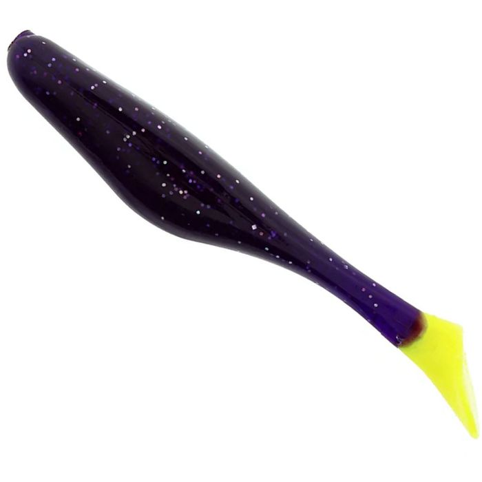Shad Bass Assassin Turbo, Purple Canary, 10cm, 10pcs/pack