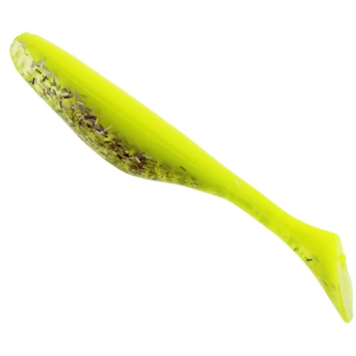 Shad Bass Assassin Turbo Shad, Culoare Treuse Goose, 10cm, 10buc/plic