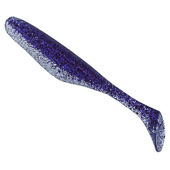 Shad Bass Assassin Turbo Shad, Purple Ice, 10cm, 10buc/plic