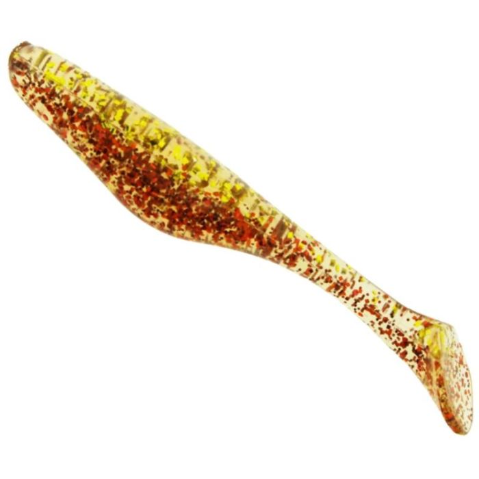 Shad Bass Assassin Walleye Turbo Shad, Golden Bream, 10cm, 10pcs/pack