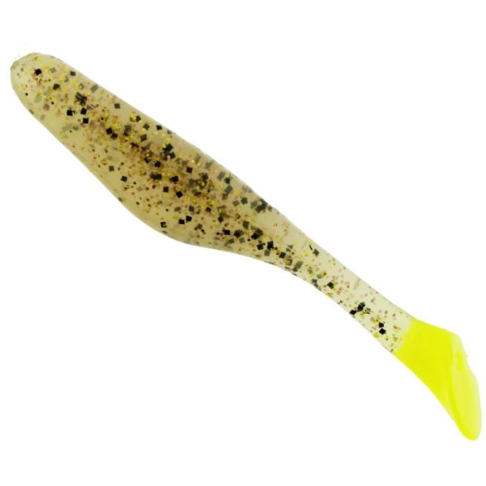 Shad Bass Assassin Walleye Turbo Shad, Salty Chicken, 10cm, 10pcs/pack