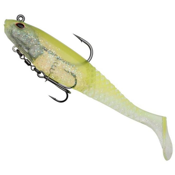 Shad Berkley PowerBait Cullshad Deep, Lime Ice, 15cm, 50g