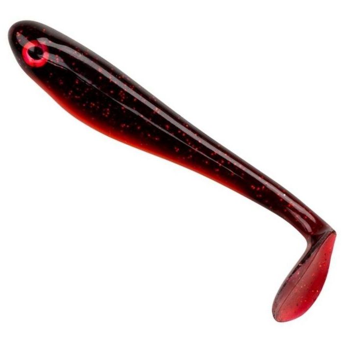 Shad Berkley PowerBait Hollow Belly, Motoroil Orange, 10cm, 4 pcs/pack