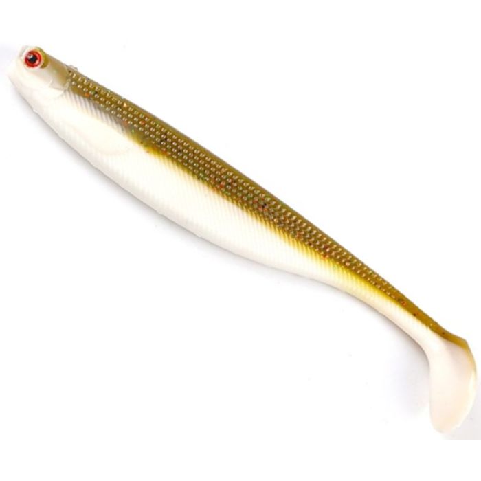 Shad Fast Strike Bionic Soft Perch, White Belt 011, 5cm, 1g, 10bucblister