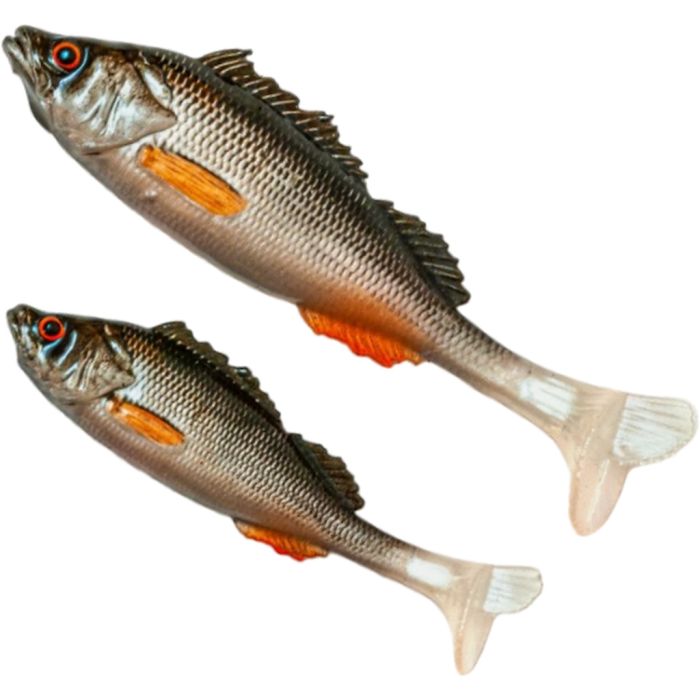 Shad Fast Strike Perch Shad PNW, Natural White Perch 7, 7cm, 3.5g, 1pc/bag