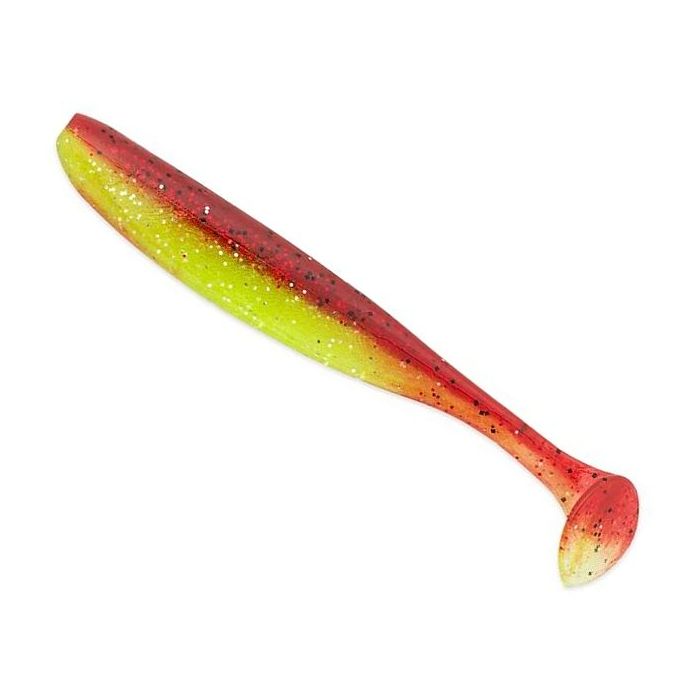 Shad Keitech Easy Shiner, Color Chartreuse Silver Red, 8.9cm, 7pcs/pack