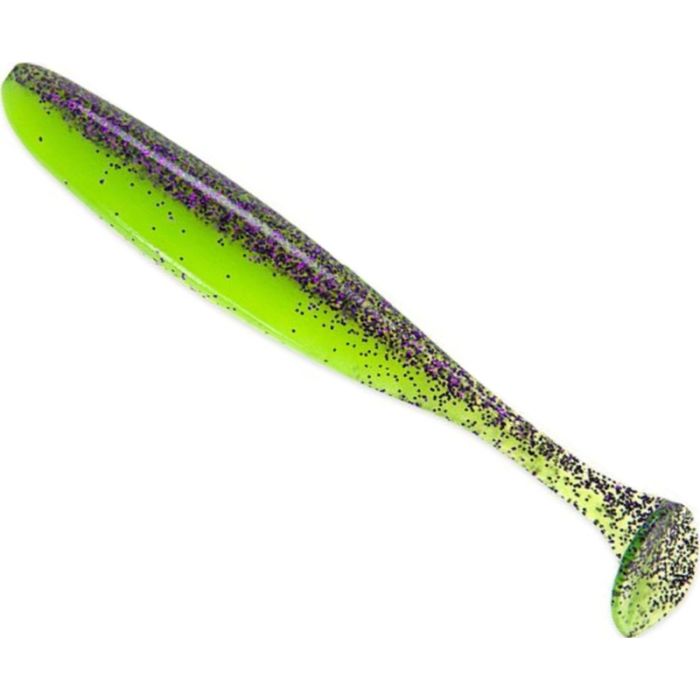 Keitech Easy Shiner Shad, Color Purple Chartreuse, 11.4cm, 6 pcs/pack