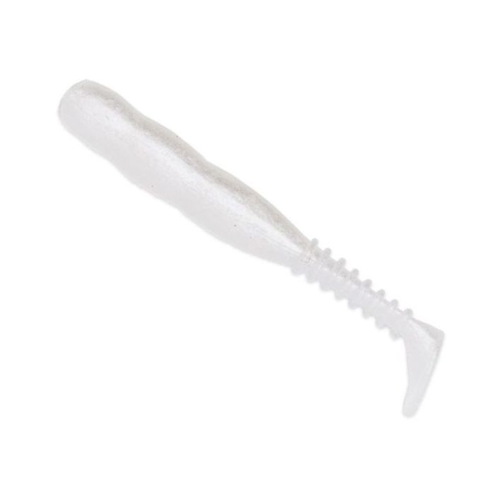 Shad Reins Rockvibe Shad, Pearl White Holo Glow, 3cm, 24pcs/pack