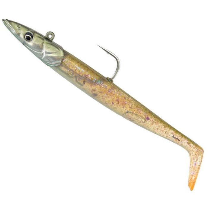 Swimbait Savage Gear Sandeel V2, 15.5cm, 46g, Clear Sandeel, 2+1buc