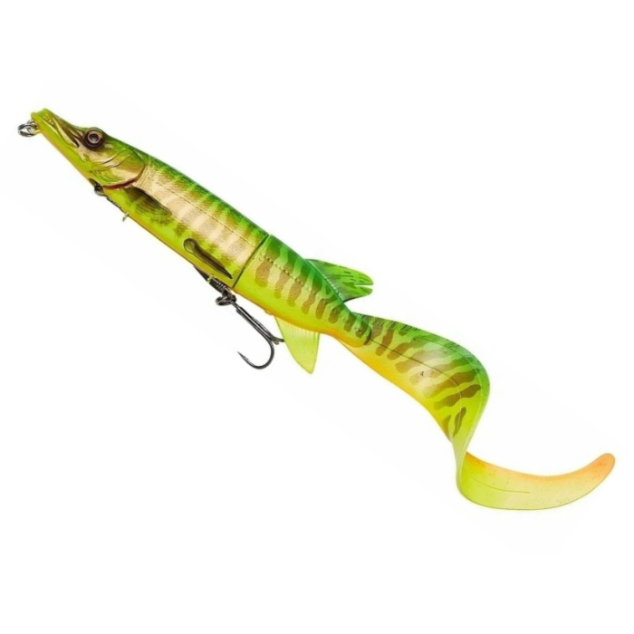 Shad Savage Gear 3D Hybrid Pike Slow Sink, Firetiger, 17cm, 47g, 1+2 tails/blister
