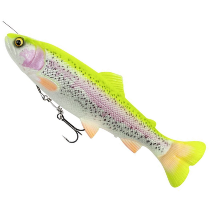Shad Savage Gear 4D Line Thru Pulse Tail Trout, Lemon Trout, 16cm, 51g