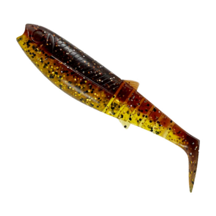 Shad Savage Gear Cannibal Shad, Motor Oil UV, 10cm, 9g, 4pcs/pack