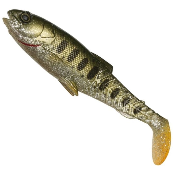 Shad Savage Gear Craft Cannibal, Olive Pearl Silver Smolt UV, 6.5cm, 4g, 4pcs/pack