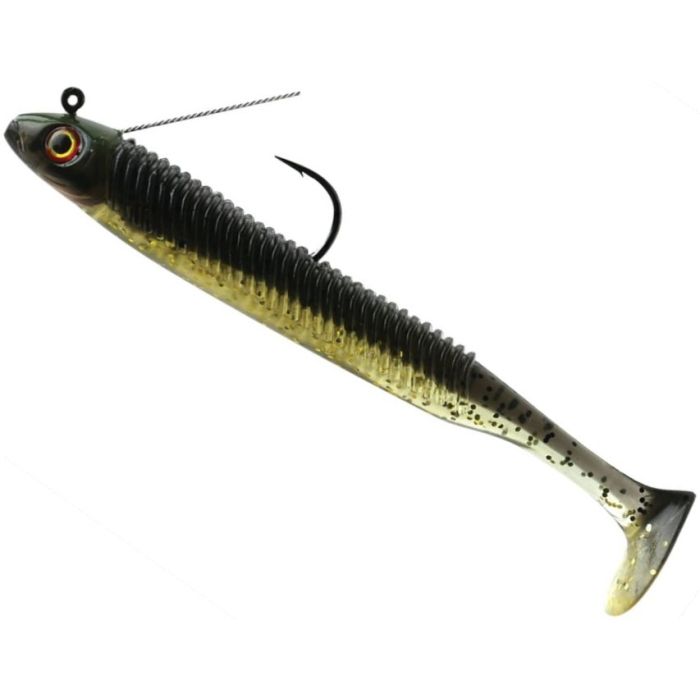 Shad Storm Searchbait Minnow Weedless, Culoare GD-14WJ, 11cm, 18g