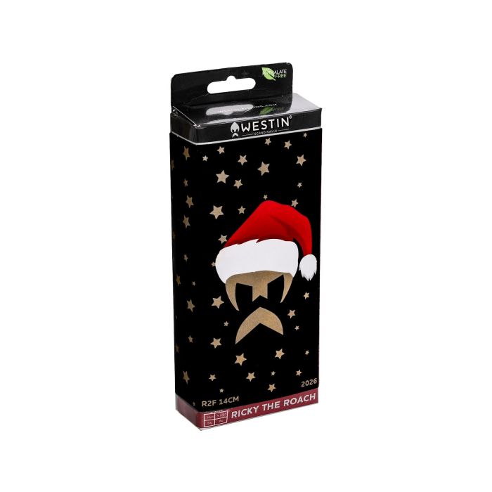 Westin Ricky the Roach Shadtail R2F Christmas Edition Soft Bait, 14cm, 57g