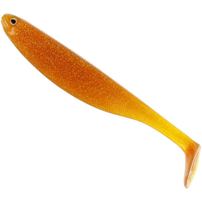Westin Shadteez Slim Shad, Color Motoroil Gold, 7.5cm, 3g, 4 pcs/pack