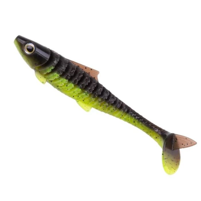 Shad Zeck Baby Rippler, Moor Kiwi, 12cm, 11g, 3pcs/pack