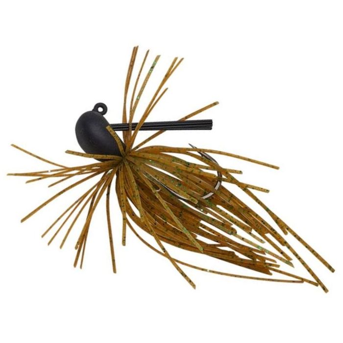 Skirt Flirt Jig Savage Gear Sinking, Color Green Pumpkin, 6cm, 6g