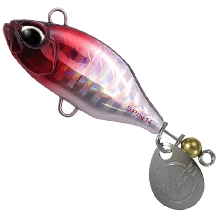 Spinnertail Duo Realis Spin 40 SW, GHA0574 Holo Red Head GB, 4cm, 14g