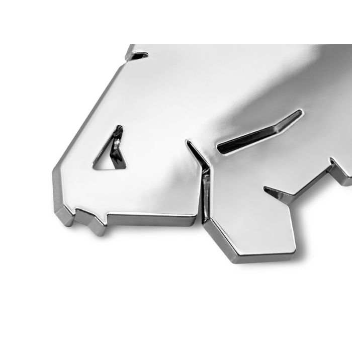 Sticker Delphin 3D Carp Sticker, Crom 2