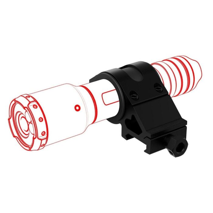 Suport Lanterna Ledlenser Picatinny Rail Mount Type A, Negru 3