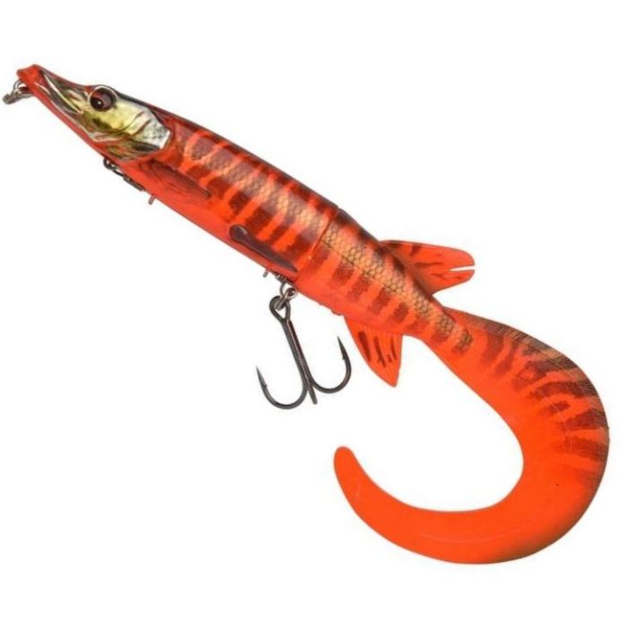 Savage Gear 3D Hybrid Pike Slow Sink Swimbait, 17cm, 47g, Red Pike, 1+2 tails/blister