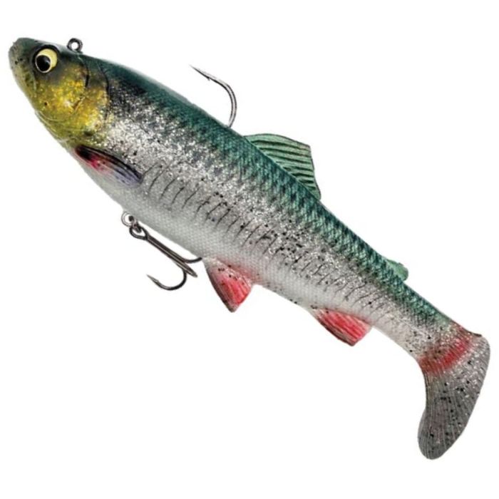 Swimbait Savage Gear 4D Trout Rattle Shad, Green Silver, 12.5cm, 35g