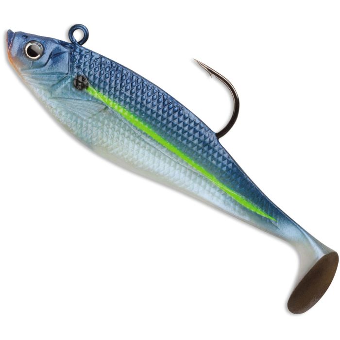 Swimbait Storm WildEye Shad, Blue Steel Shad, 8cm, 10g, 3pcs/blister